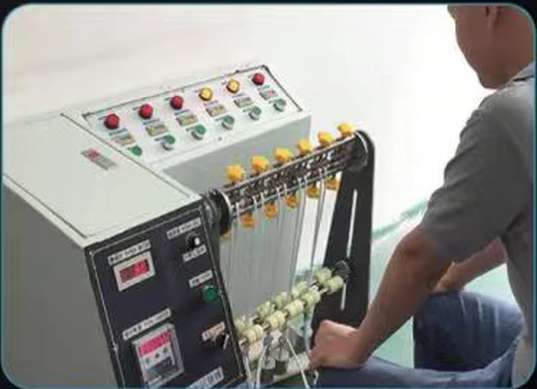 Electrical test equipment operated in the factory