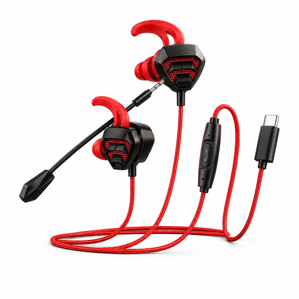 Detachable Mic Gaming IEM