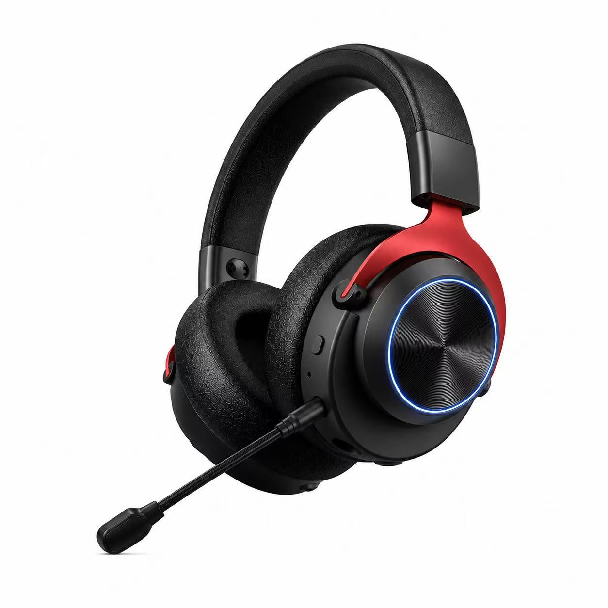 SONICFORGE H60 wireless gaming headset in Black / Red